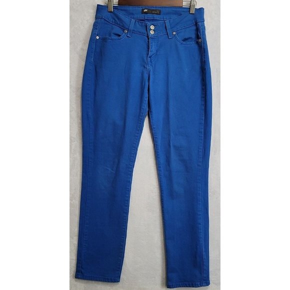 Levi's Women's 529 Curvy Skinny Leg Blue Jeans Size 10M 30W x 32L - Picture 1 of 16